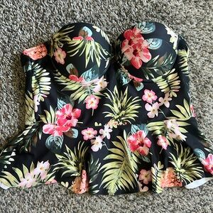 Cupshe Floral Swimsuit Top